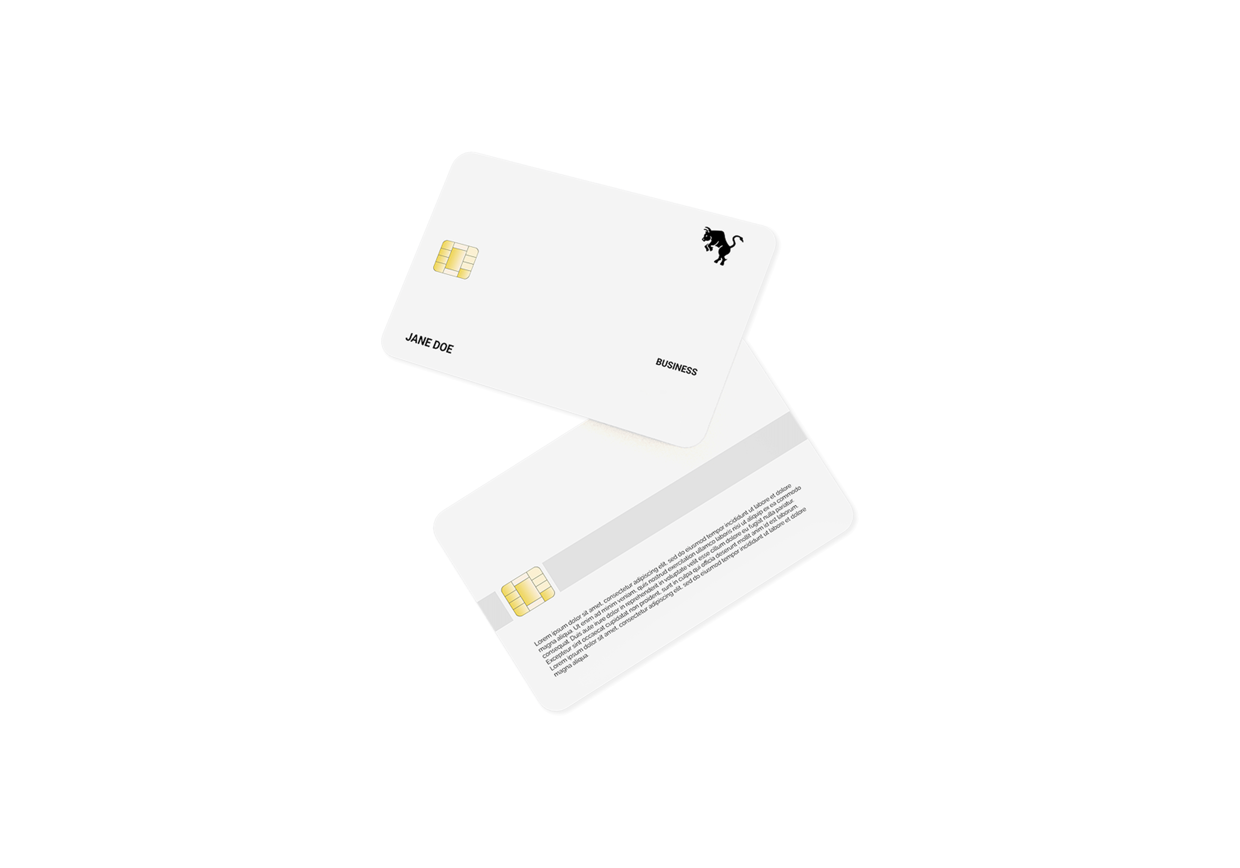 card mockup