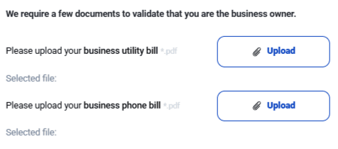 Upload Bills