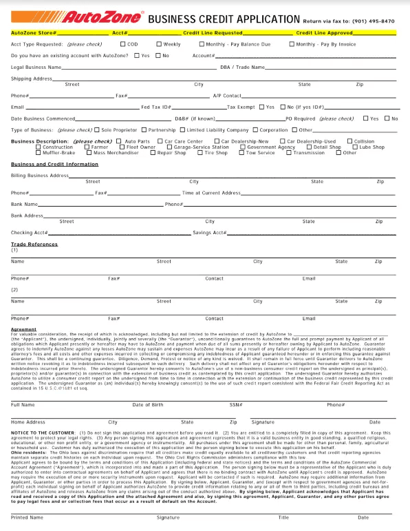 business credit information