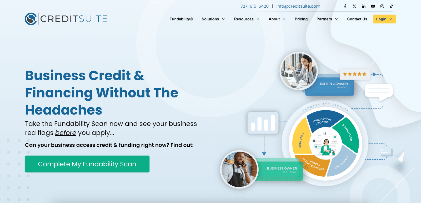 creditsuite homepage