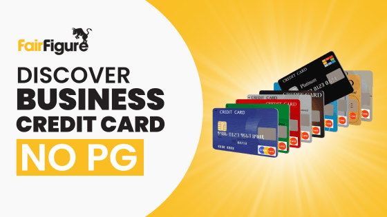 discover business credit card no pg